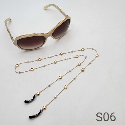 Chaine pour lunettes 6 (dorée)
