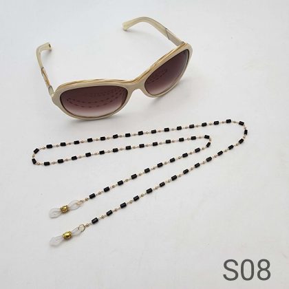 Chaine pour lunettes 8 (noir)