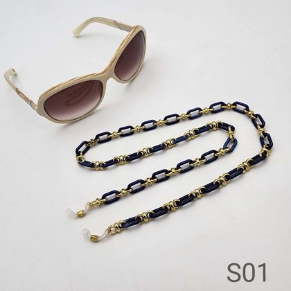 Chaine pour lunettes 1 (bleu)