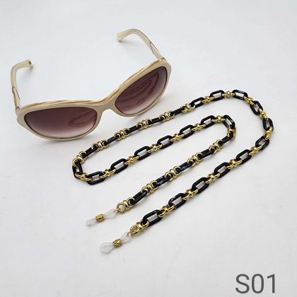 Chaine pour lunettes 1 (noir)
